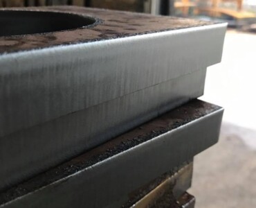An image of some parts we created with the plasma cutter