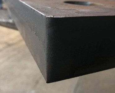 An image of some parts we created with the plasma cutter